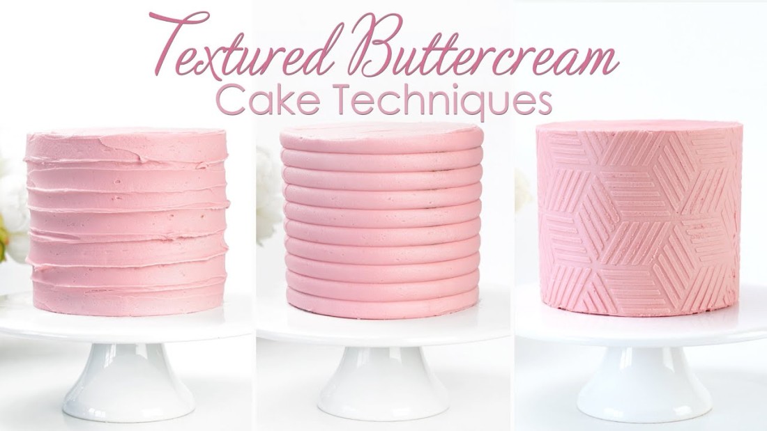 TEXTURED BUTTERCREAM CAKES - Baking Classes Southfield Michigan | Cake Crumbs - hoppy